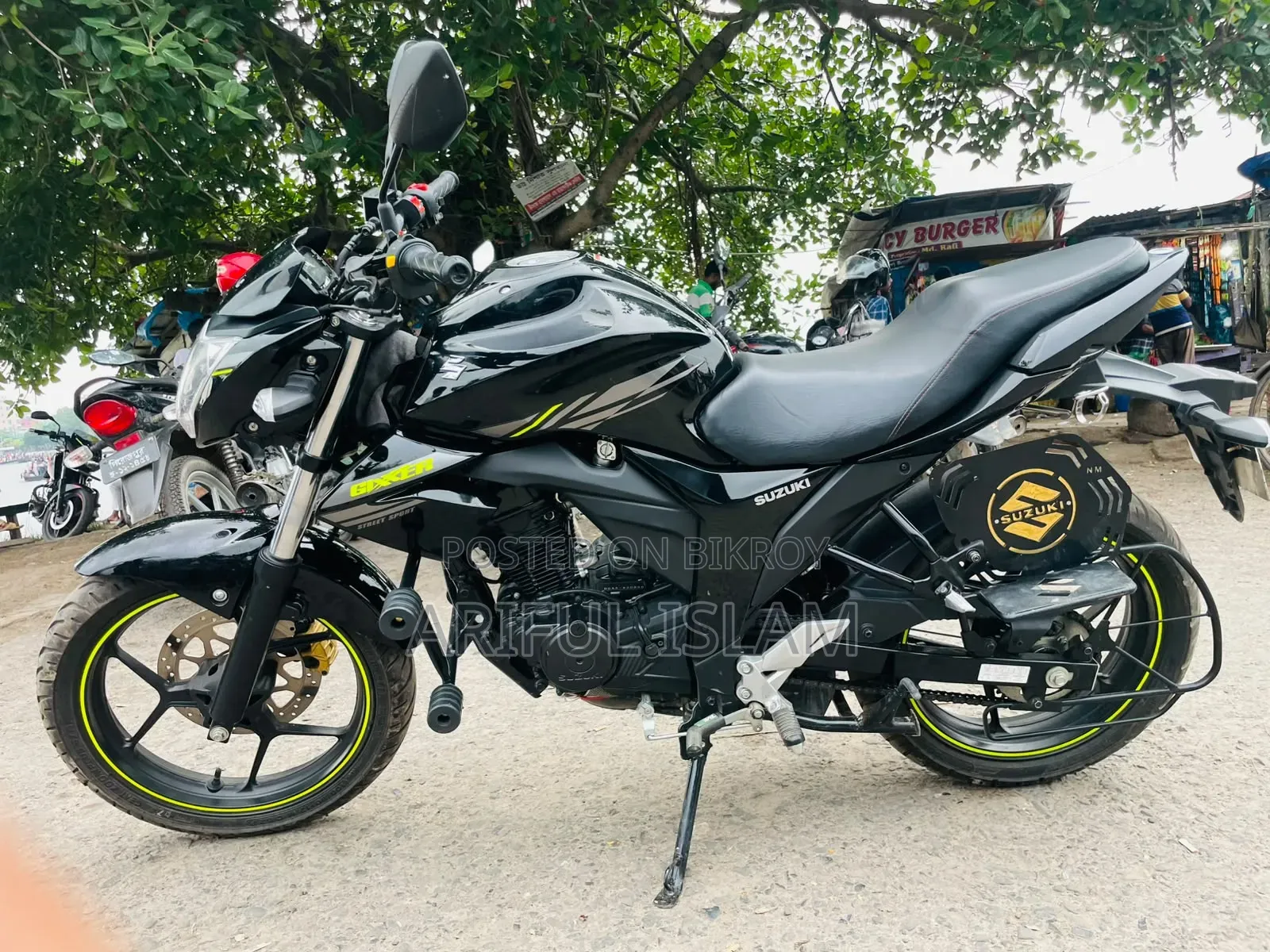 New Suzuki Gixxer Monotone 2026 Black