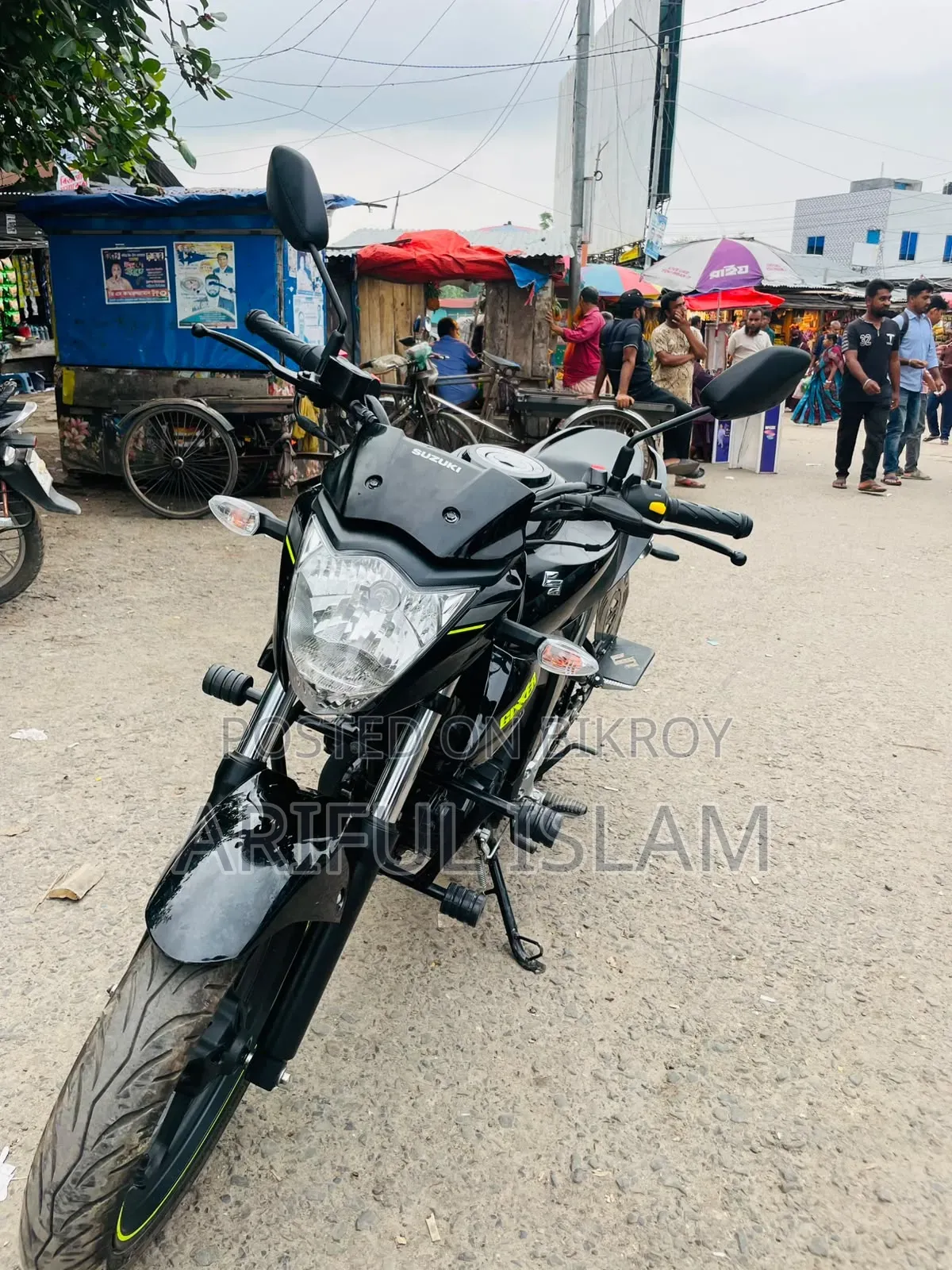 New Suzuki Gixxer Monotone 2026 Black
