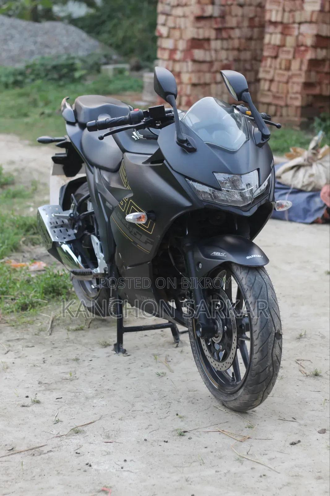New Suzuki Gixxer SF 250 2025 Black