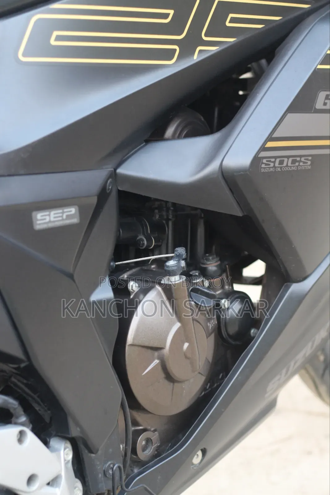 New Suzuki Gixxer SF 250 2025 Black