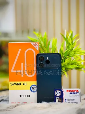 Tecno Spark 40 ১২৮ জিবি কালো