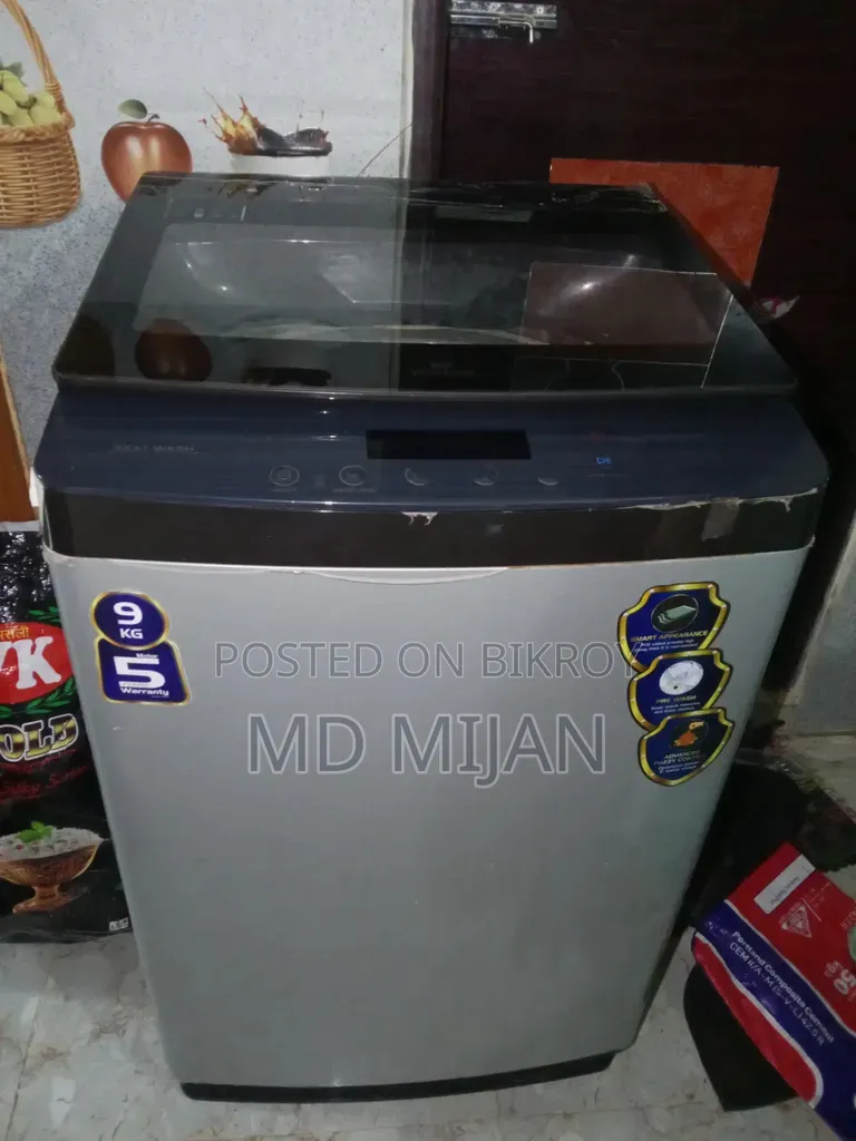 Washing machine is brand new