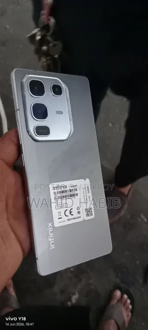 Infinix Note 50 Pro 256 GB Silver