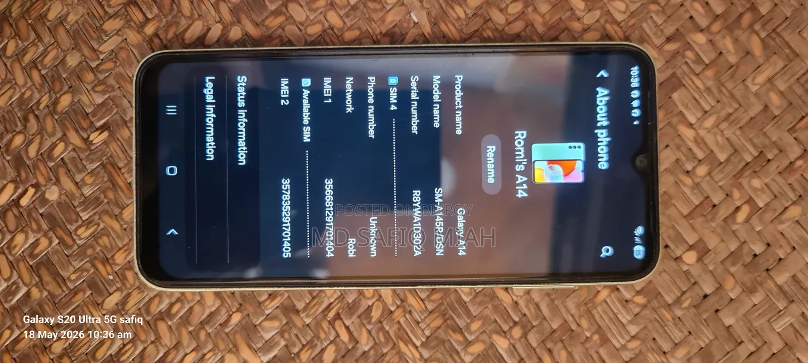 Samsung Galaxy A14 128 GB Pink
