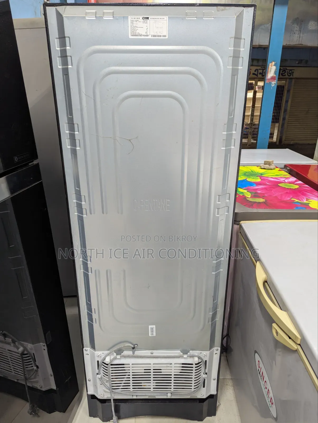 Singer Brand New Glass Door Fridge 231 Ltr.