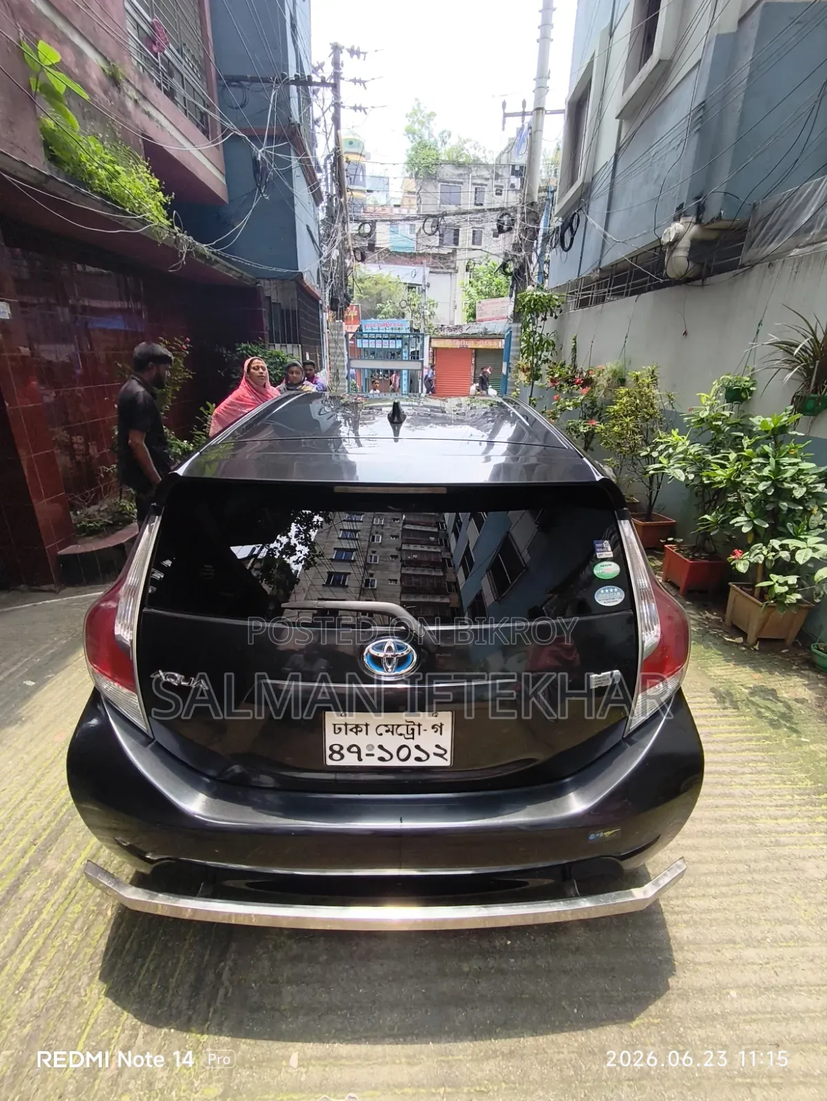 Toyota Aqua 2016 Black