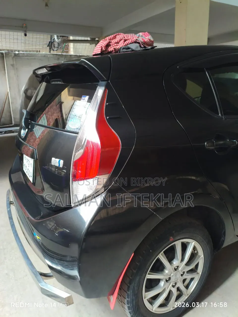 Toyota Aqua 2016 Black