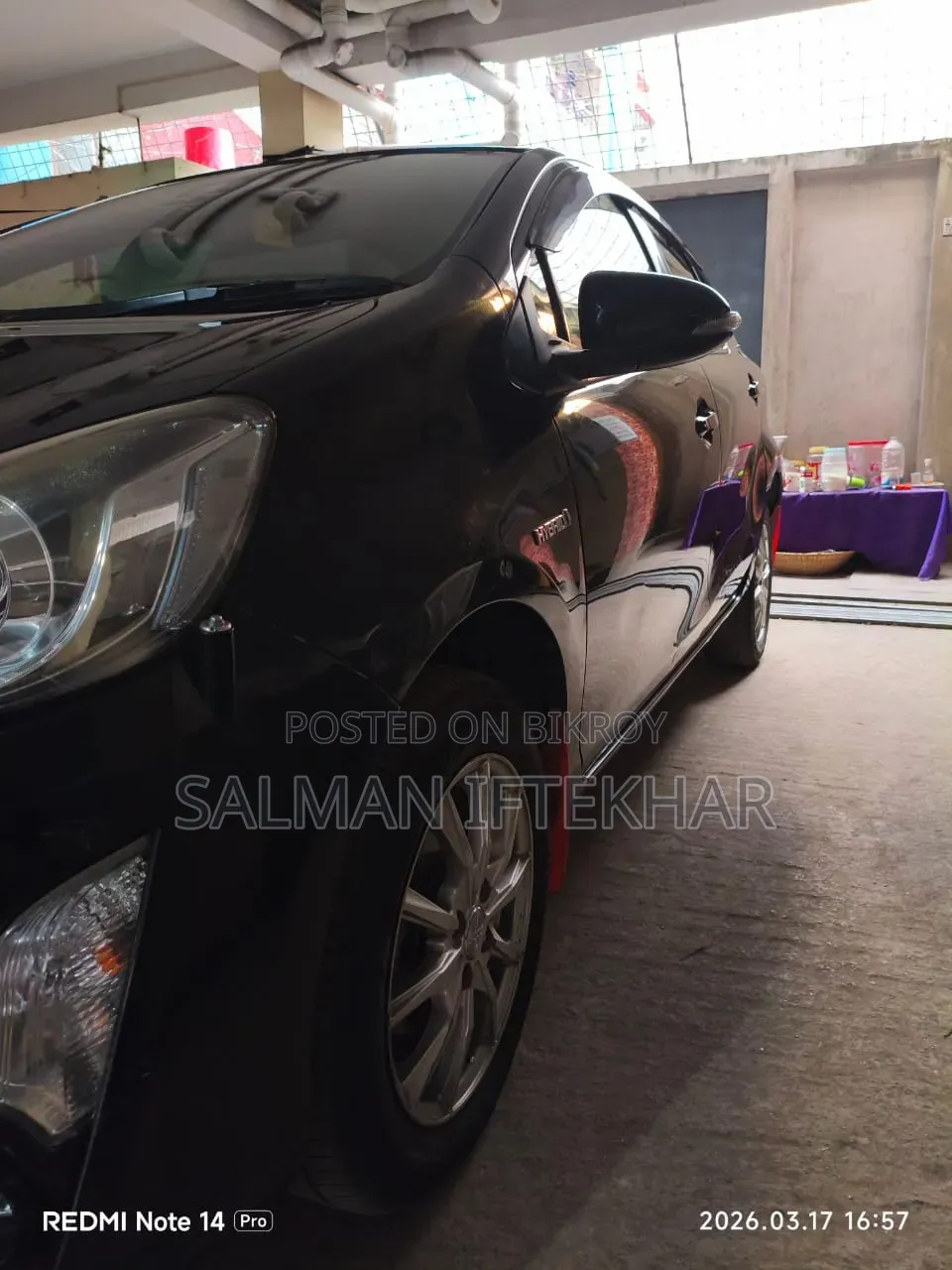 Toyota Aqua 2016 Black