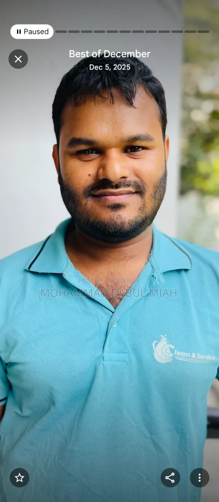Cleaning Supervisor and Housekeeper