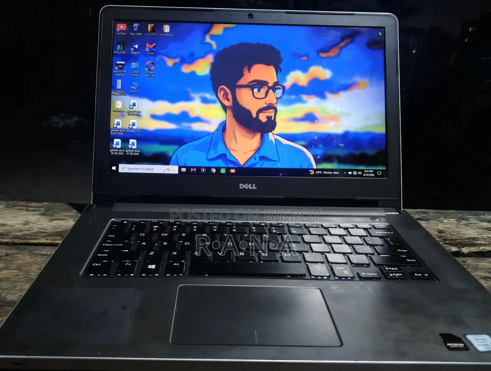 Laptop Dell Vostro 5459 12GB Intel Core I3 SSD 512GB