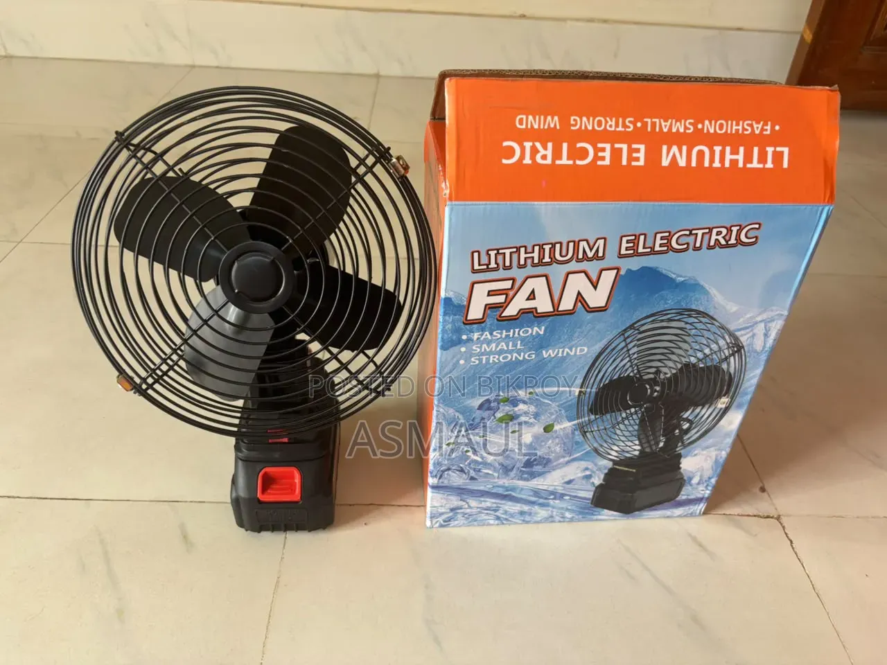 Electric Lithium Fan