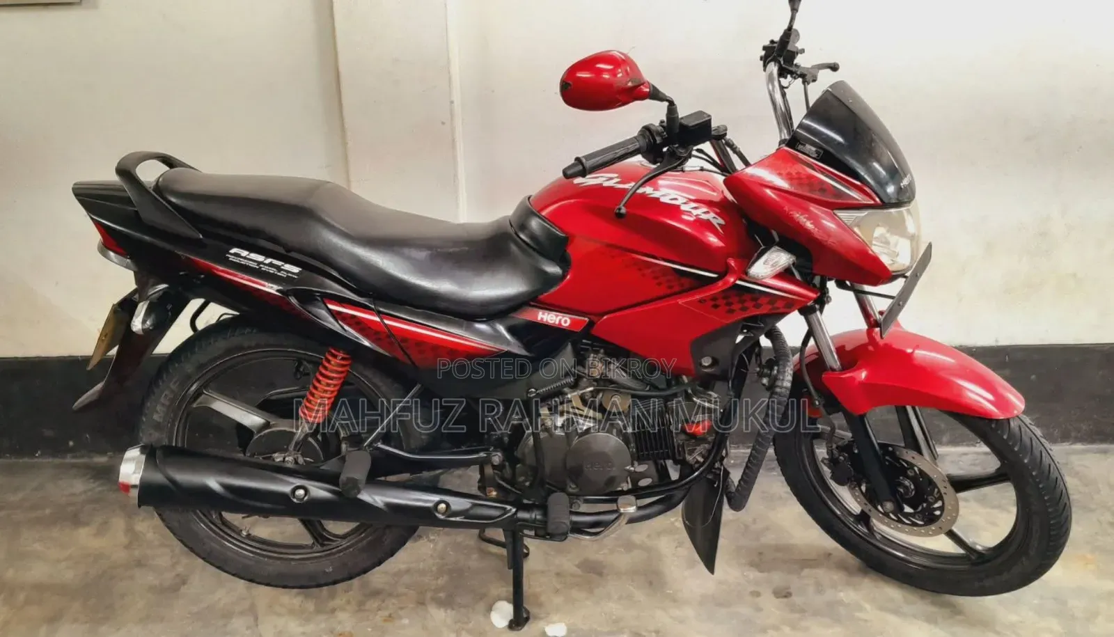 Hero Glamour BS3 2018 Red