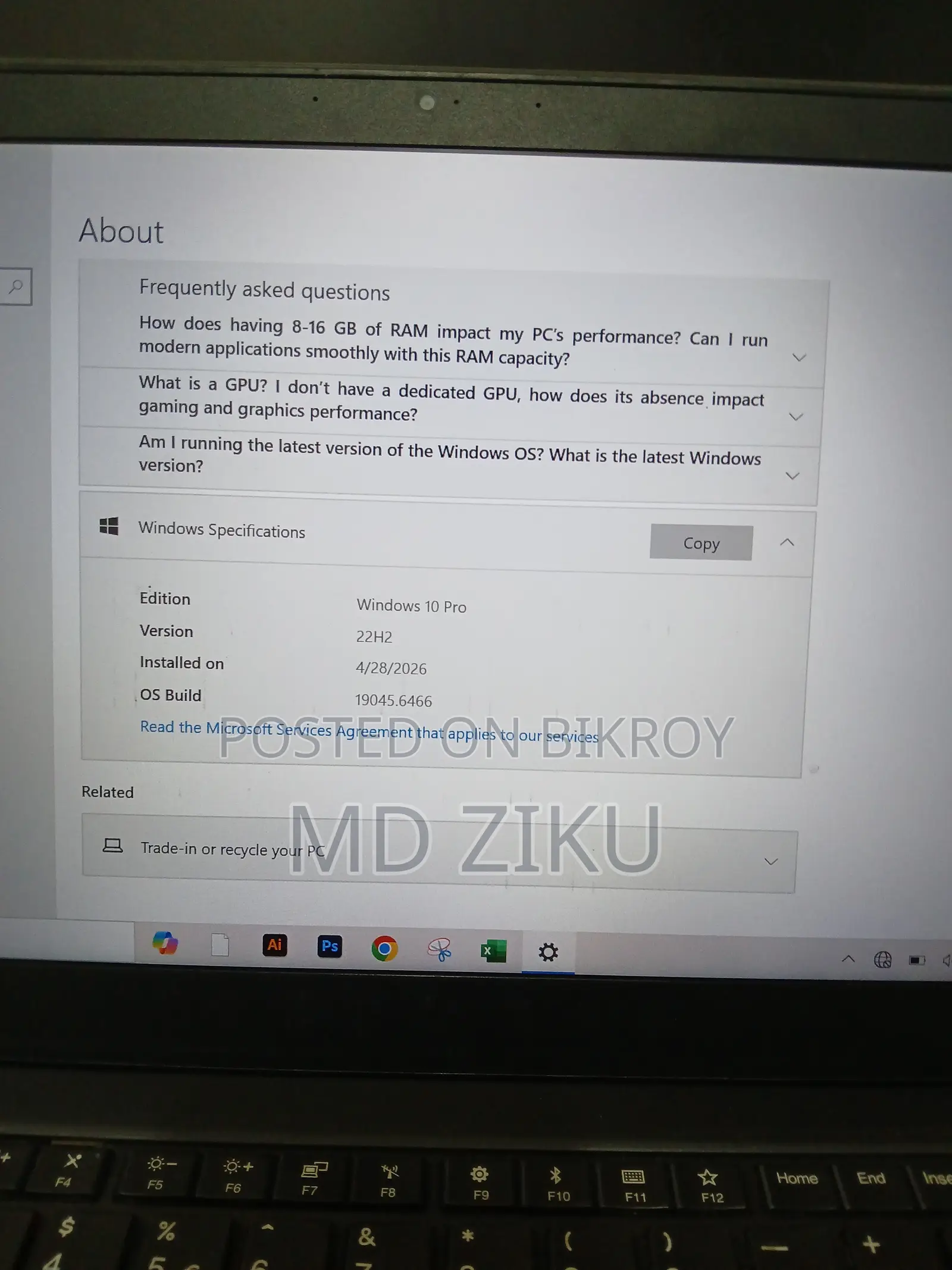 Laptop Lenovo 300e 8GB Intel Core I5 SSD 256GB