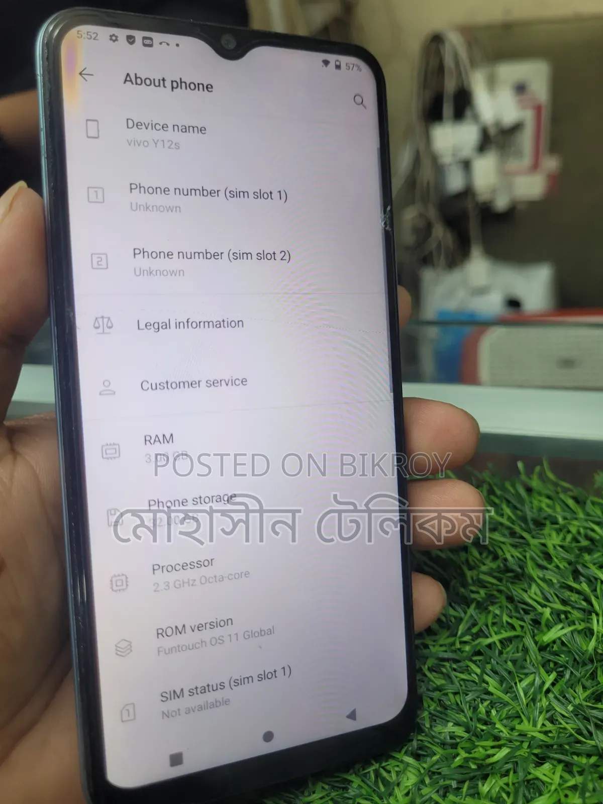 Vivo Y12s 32 GB White