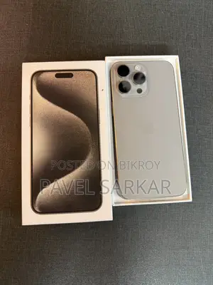 নতুন অ্যাপল আইফোন ১৫ প্রো ম্যাক্স ২৫৬ জিবি