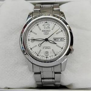 Seiko 5 Automatic 21 Jewels White Dial Men's Watch (Made in Japan)