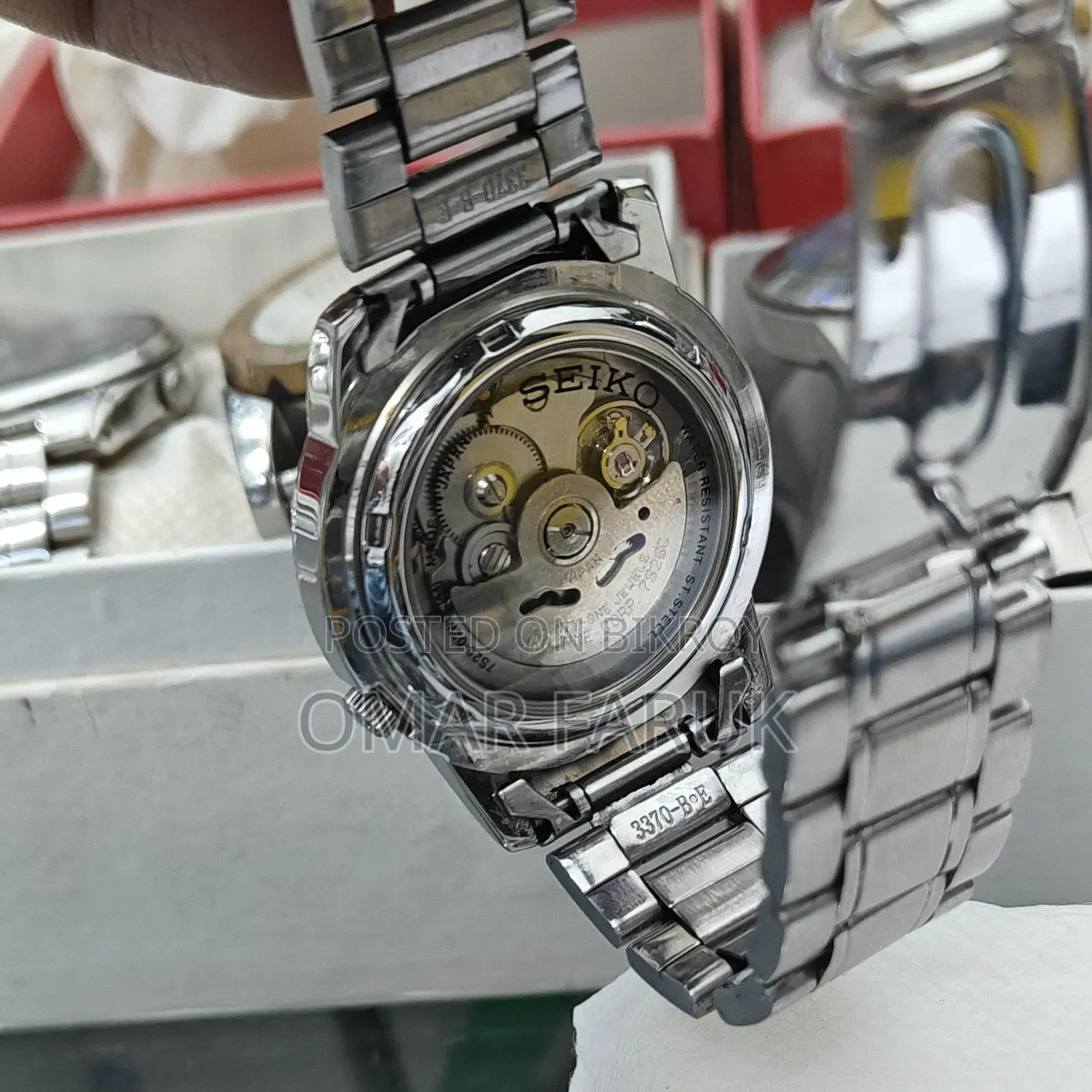 Seiko 5 Automatic 21 Jewels White Dial Men's Watch (Made in Japan)