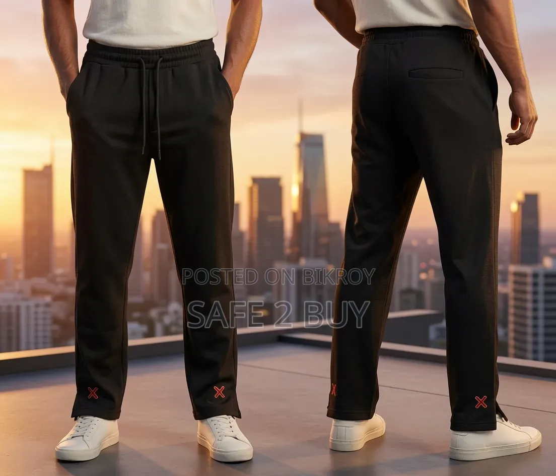  Premium Ribbed Textured Casual Trouser for Men | Stylish Signature