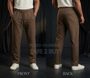  Premium Ribbed Textured Casual Trouser for Men | Stylish Signature
