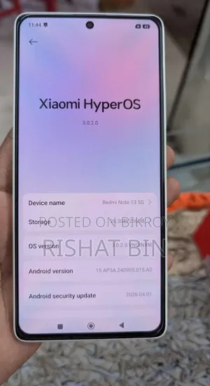 Xiaomi Redmi Note 13 256 GB White