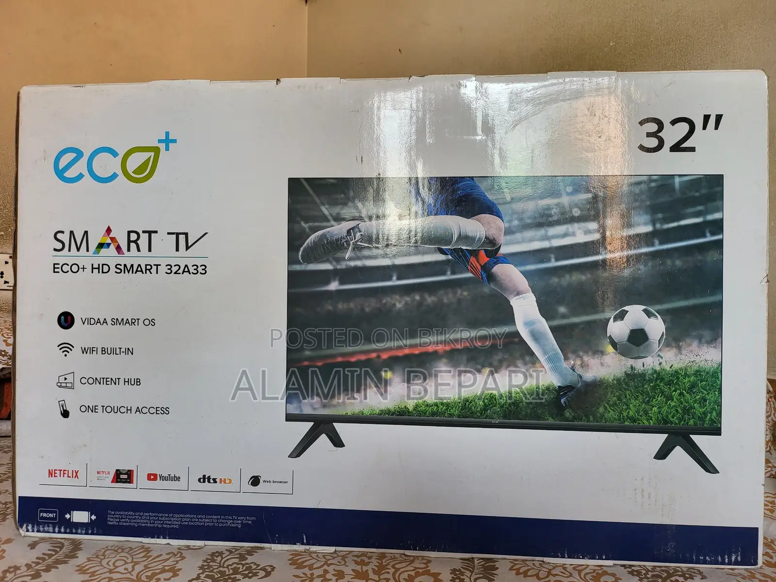 Eco Plus TV With Box Remote
