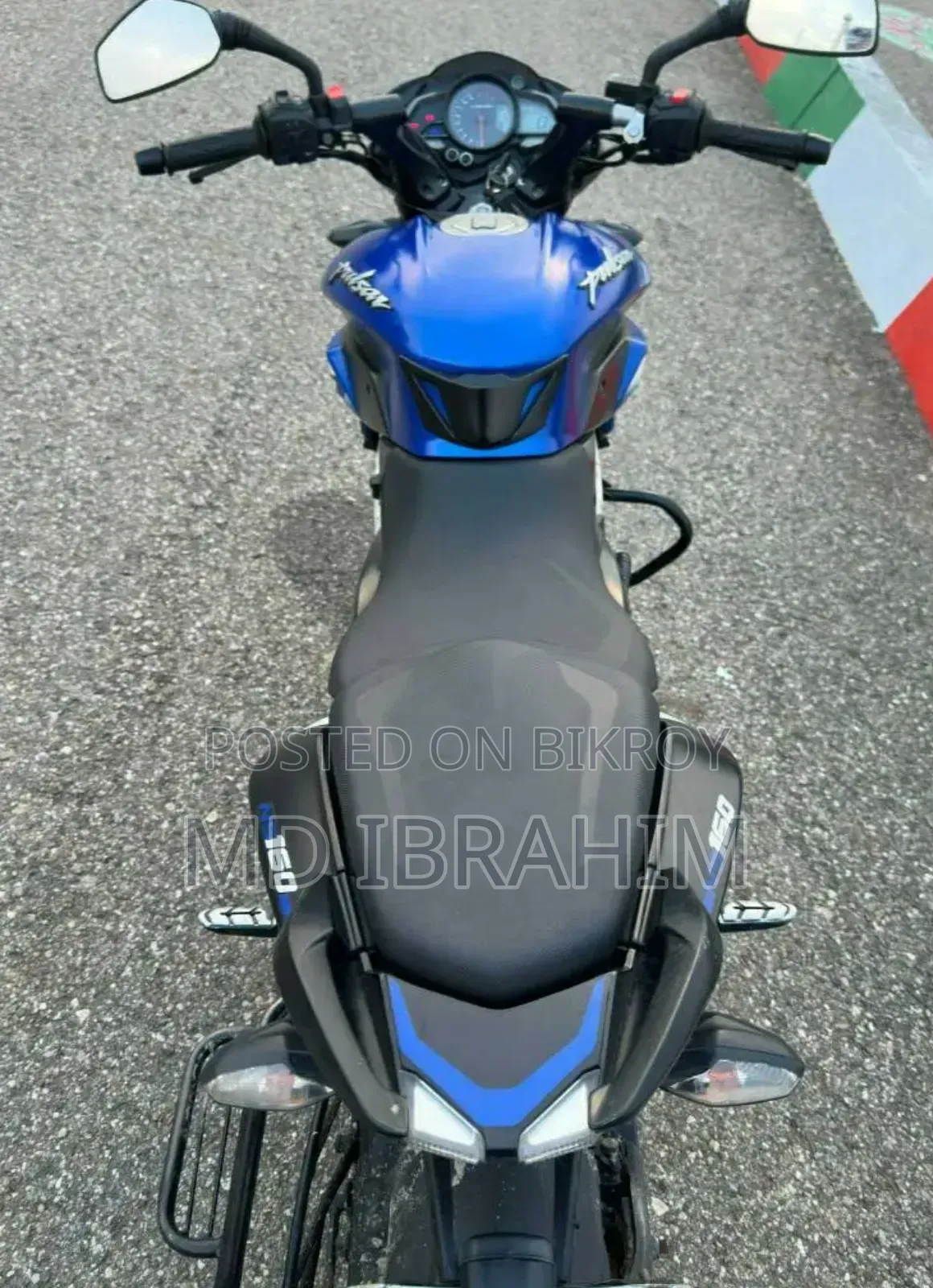 Bajaj Pulsar NS 160 2022 Blue