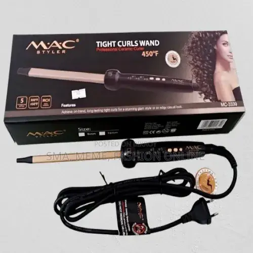 Mac Professional Hair Curler Mc 3339