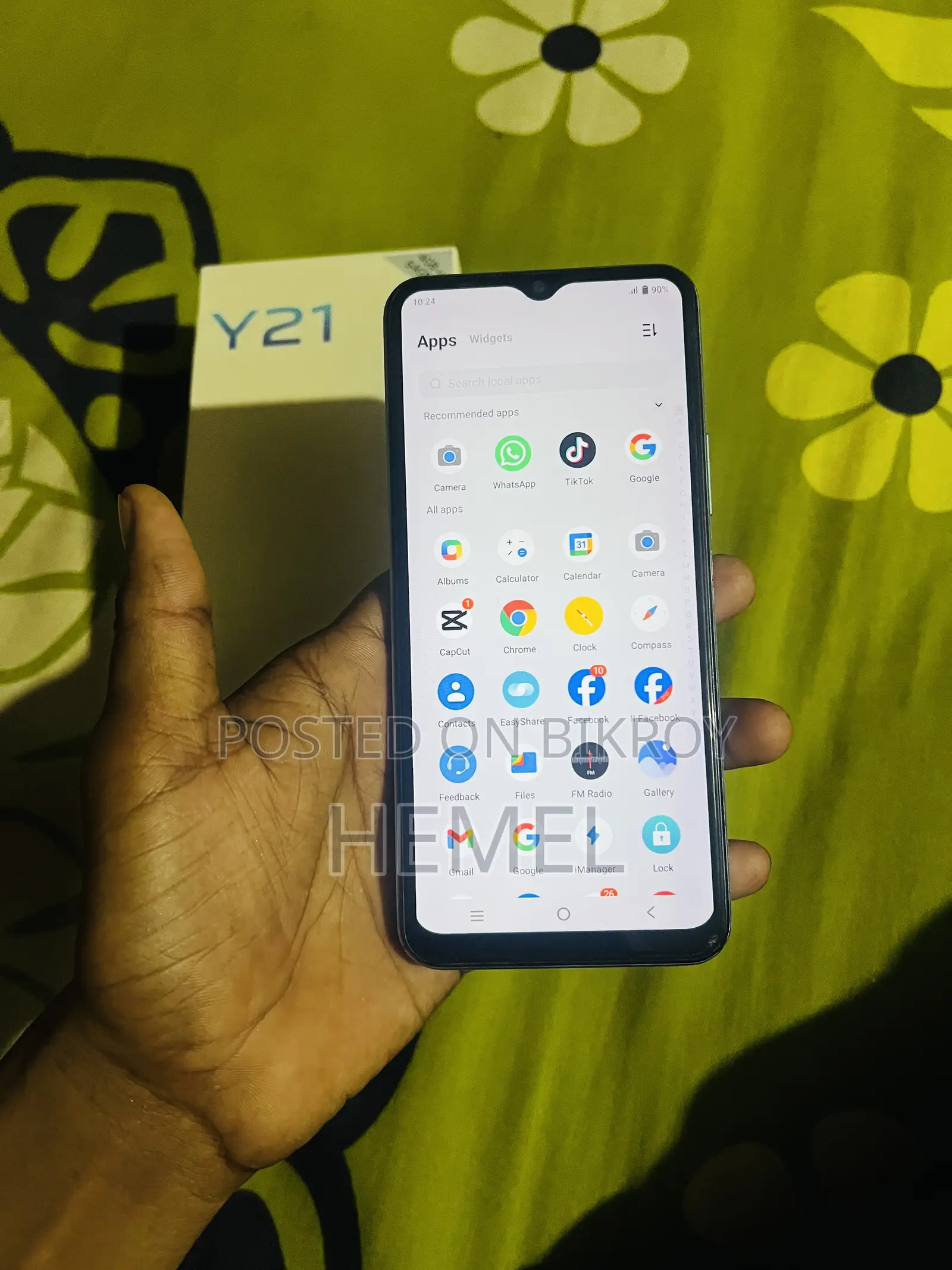 Vivo Y21 64 GB Blue