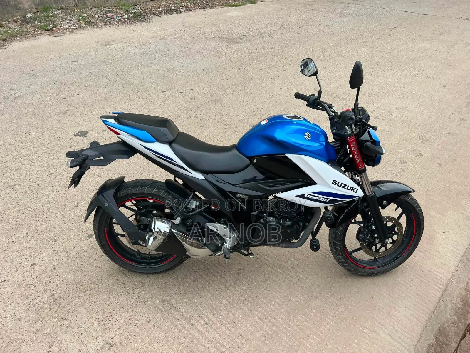 Suzuki Gixxer Fi ABS 2025 Blue