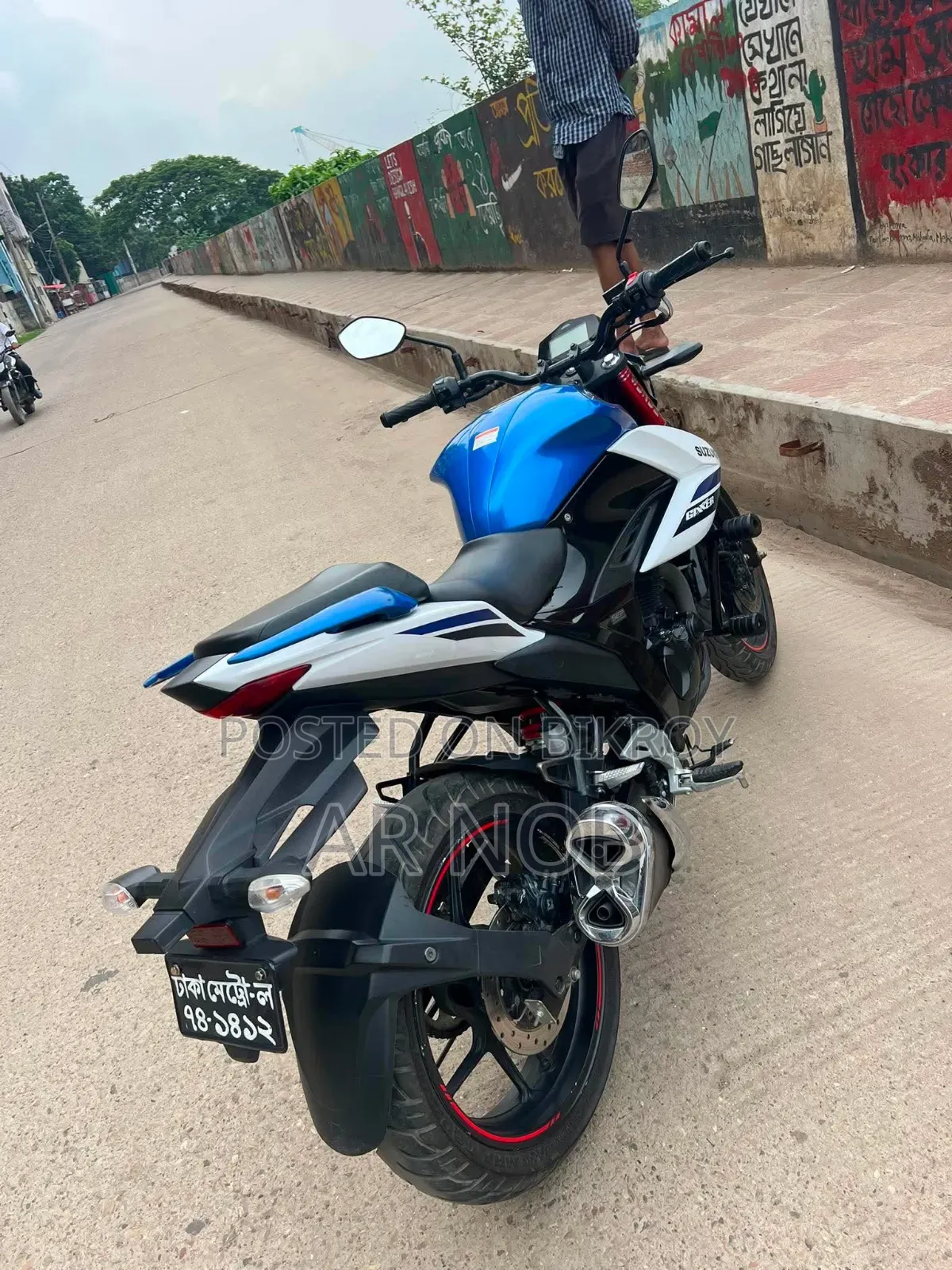 Suzuki Gixxer Fi ABS 2025 Blue