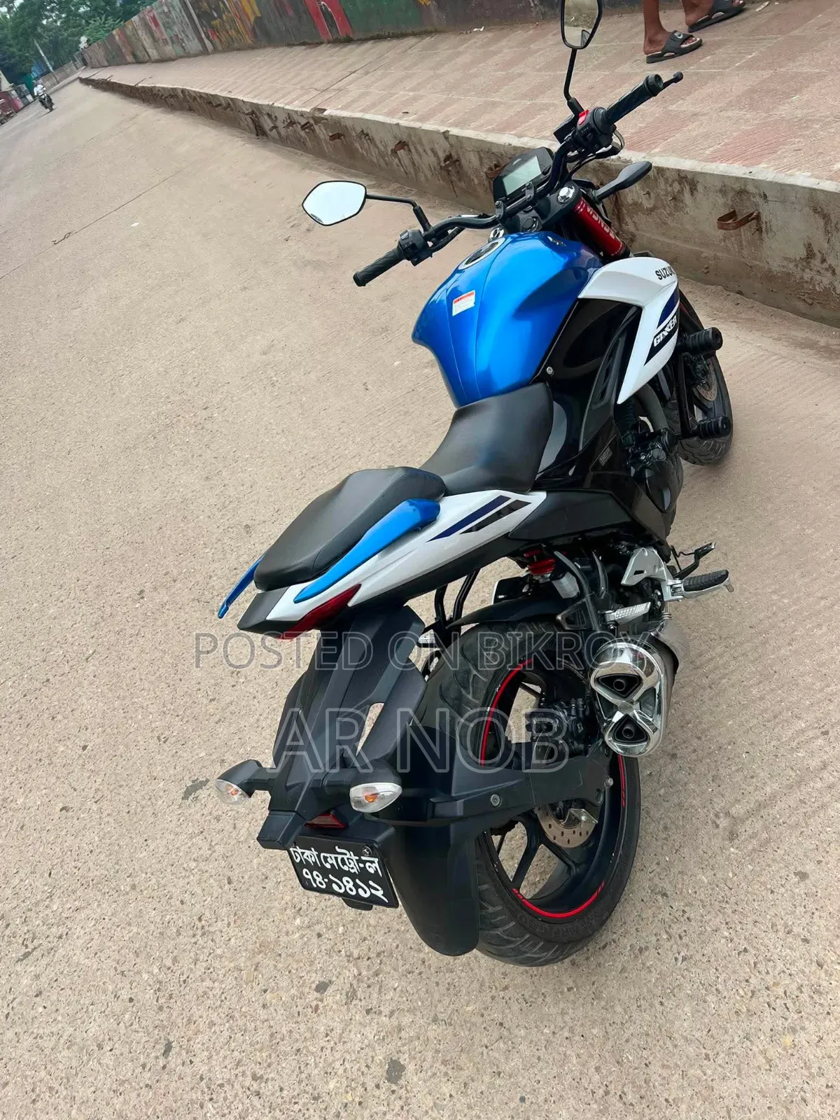 Suzuki Gixxer Fi ABS 2025 Blue