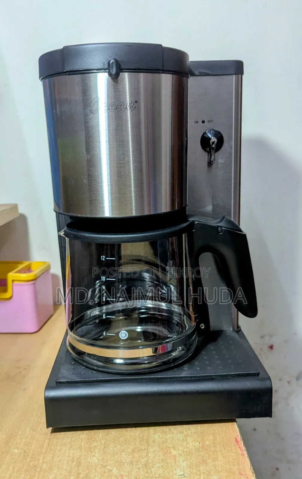 Ocean Coffee Maker Ocm-6622 (1.5l)