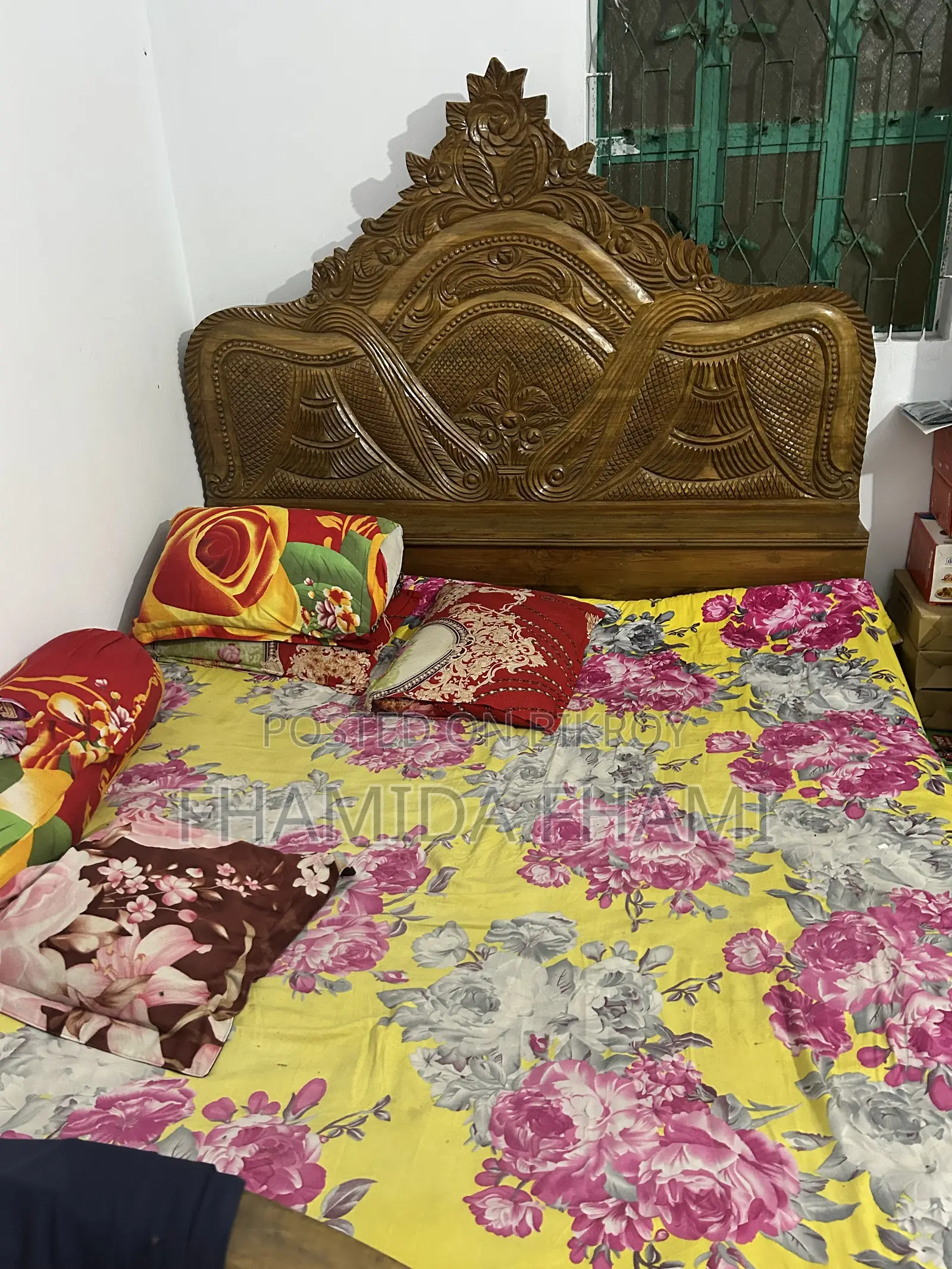 Bed and Wardrobe for sale