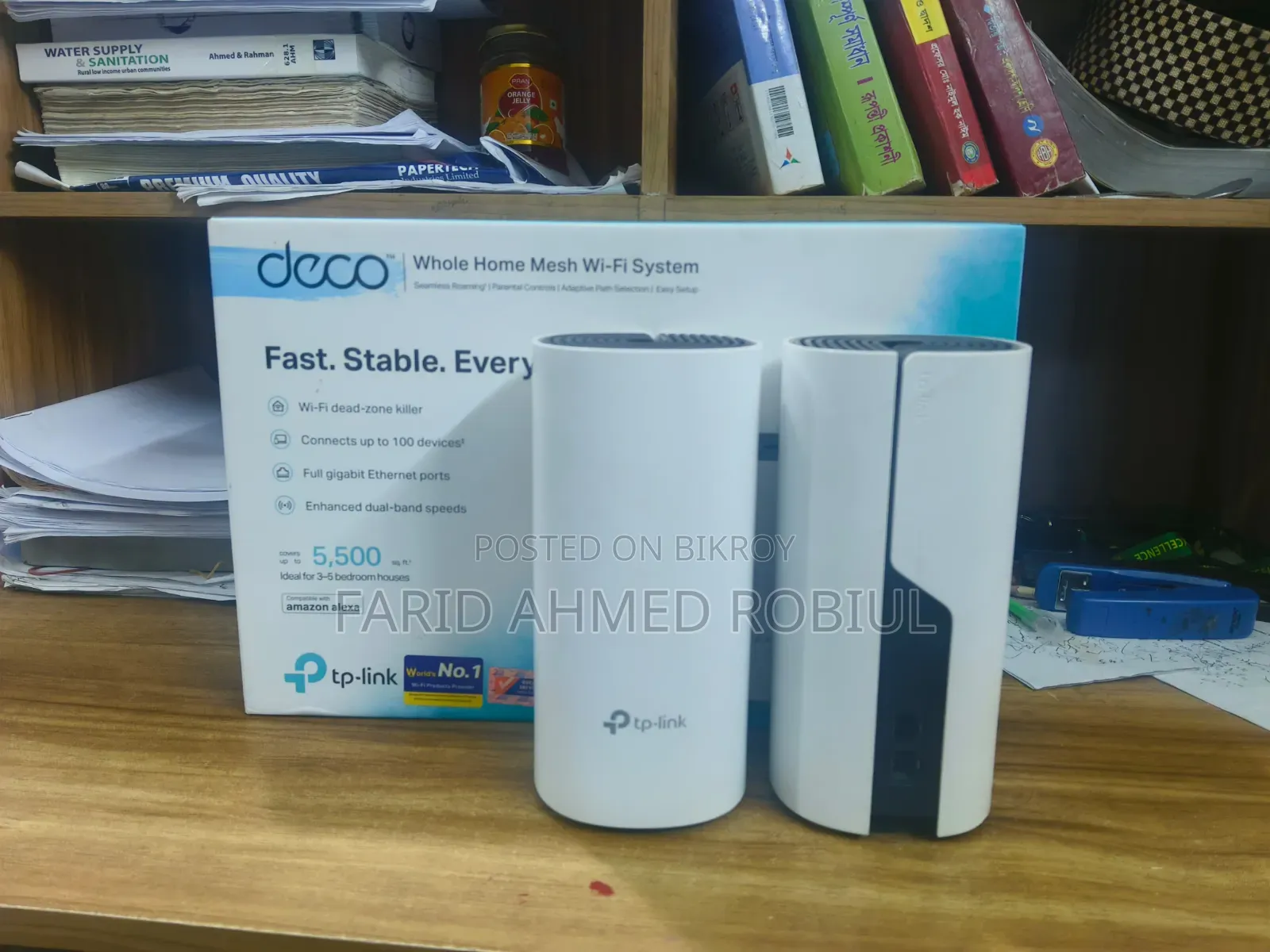 Tp Link Deco M4 Ac1200 Mesh Router Dual Band(6 Month Warranty)