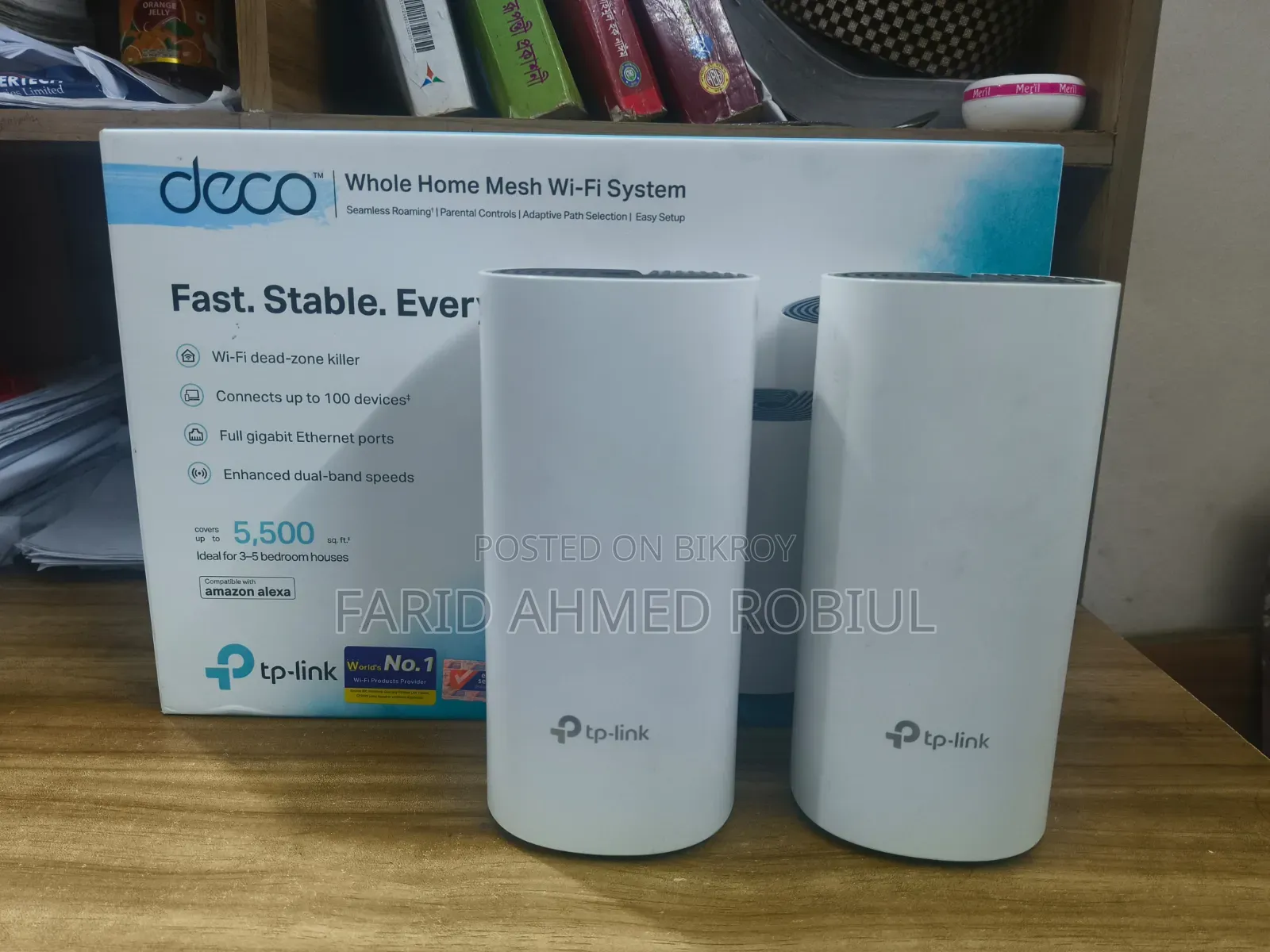 Tp Link Deco M4 Ac1200 Mesh Router Dual Band(6 Month Warranty)