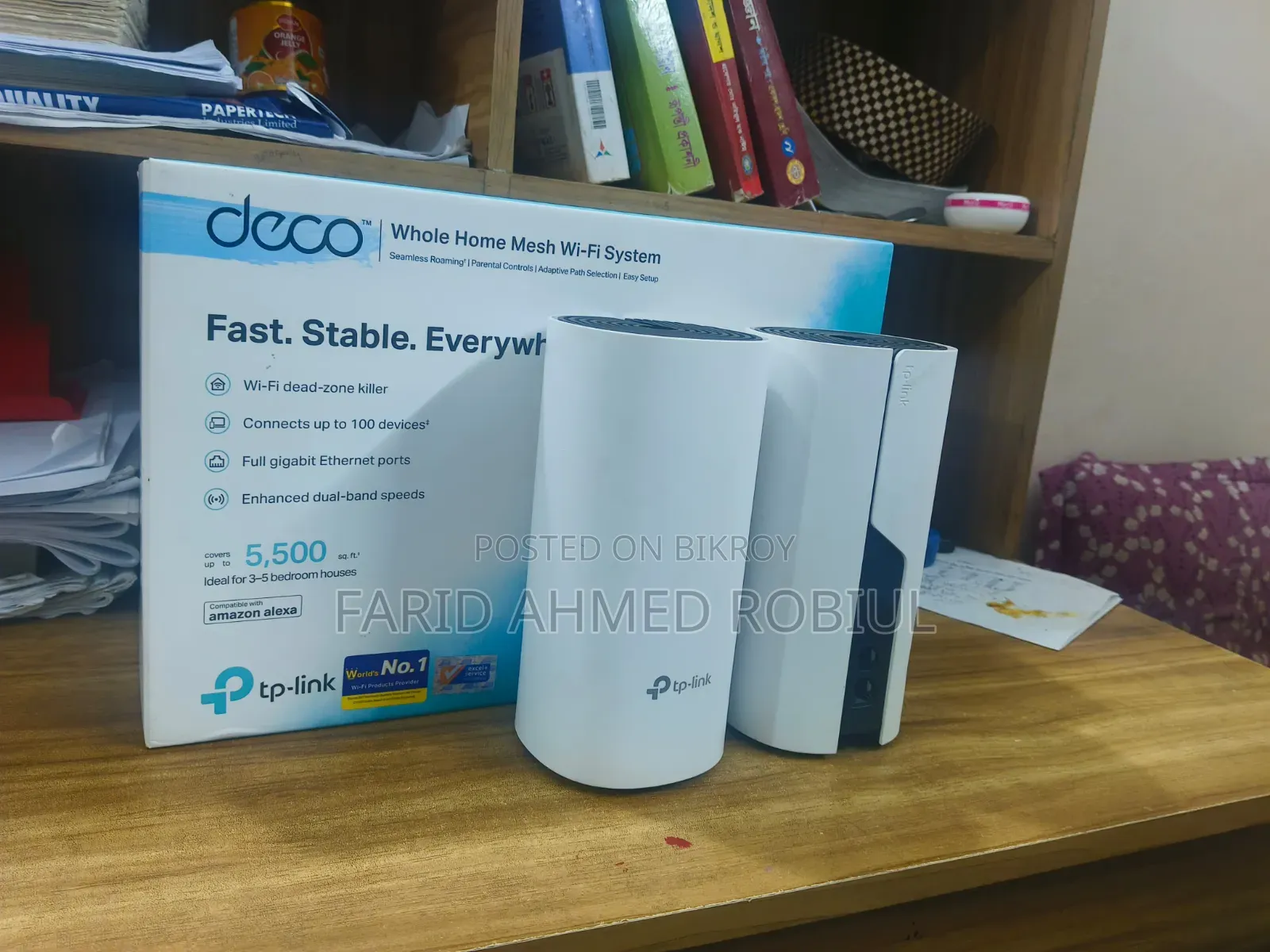 Tp Link Deco M4 Ac1200 Mesh Router Dual Band(6 Month Warranty)