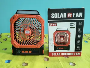 Solar Rechargeable Fan