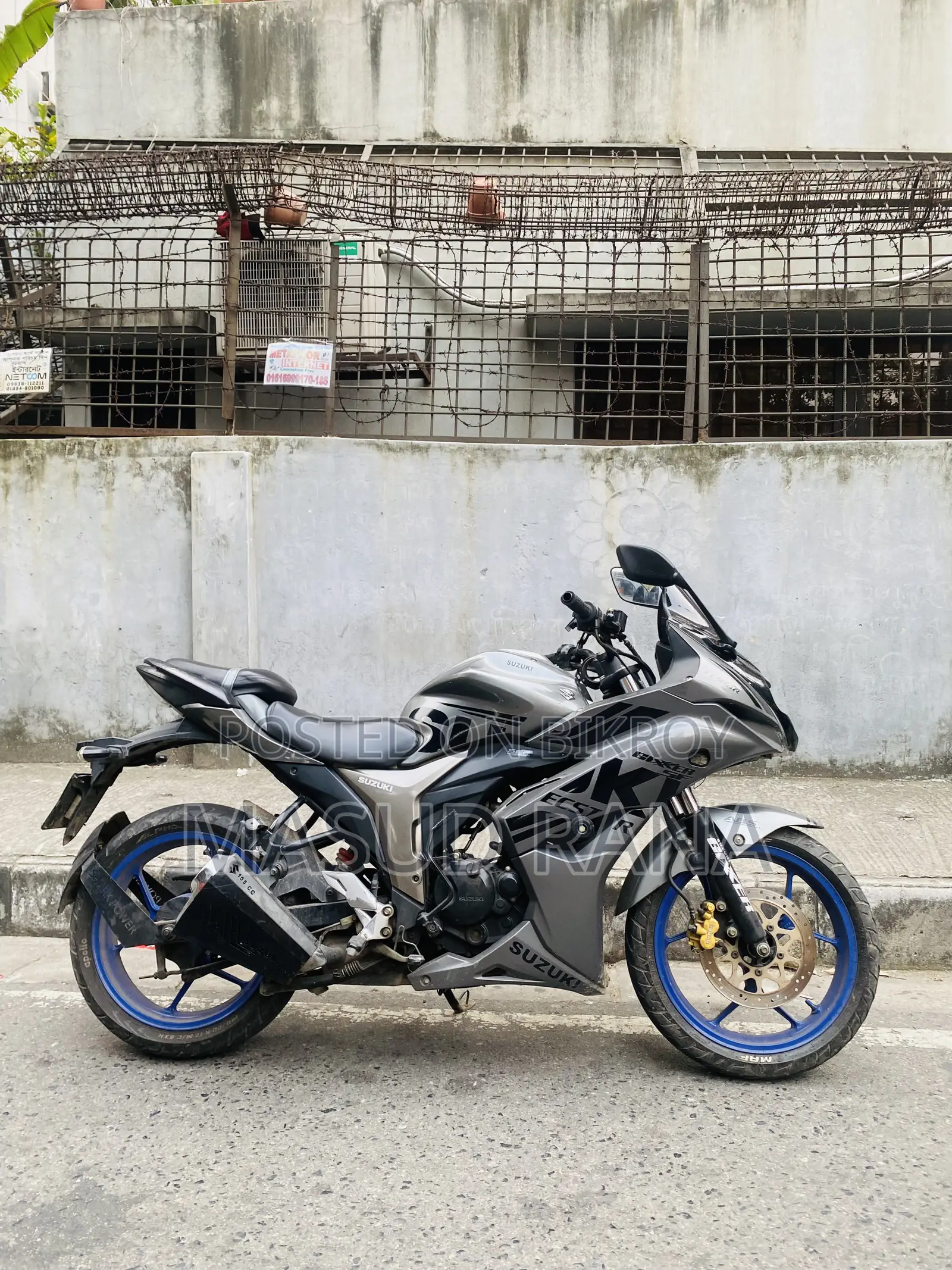 Suzuki Gixxer SF 2021 Gray