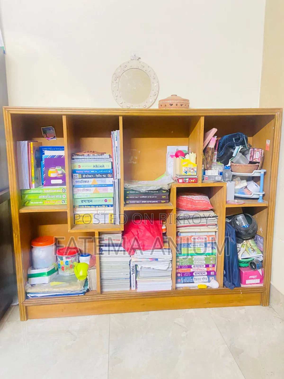 For Sale: Multi-layer Wooden Study Or Showpiece Rack.