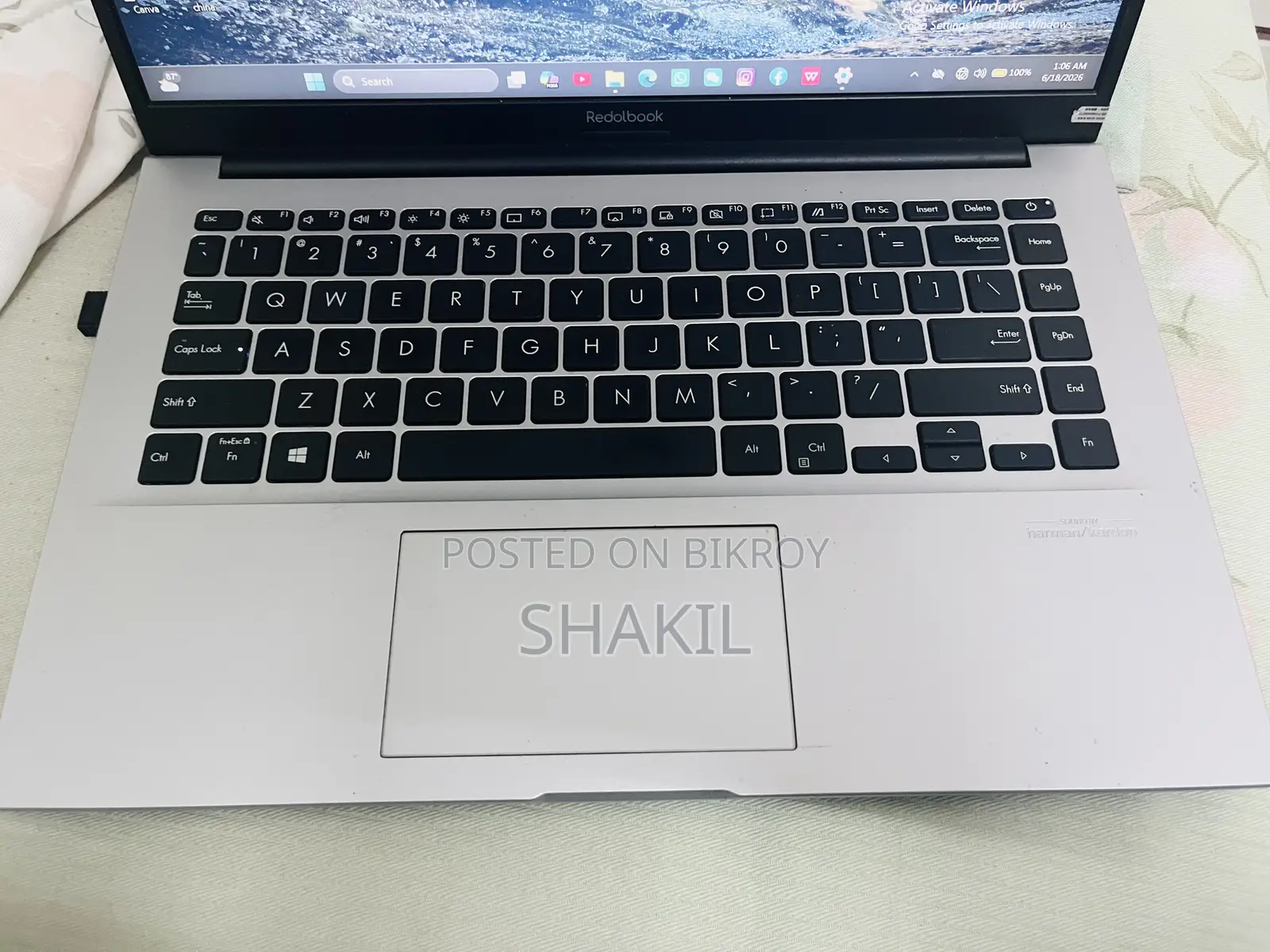 Laptop Asus 8GB Intel Core i5 SSD 512GB