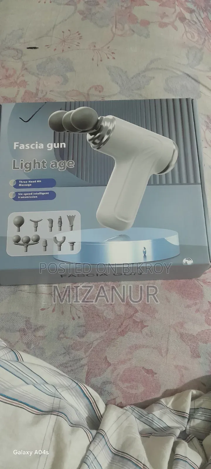 Fascia Gun Light Age Three Head Hit Massage Model:Lm-130