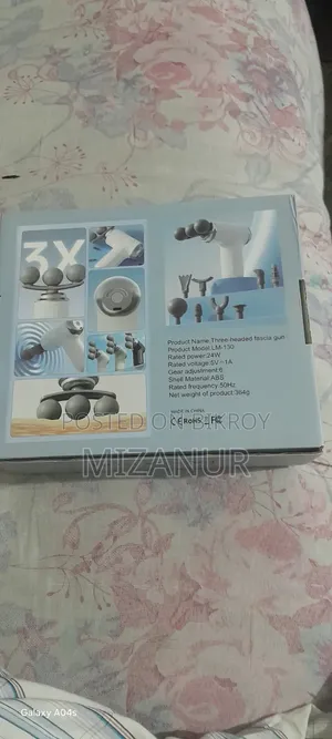 Fascia Gun Light Age Three Head Hit Massage Model:Lm-130