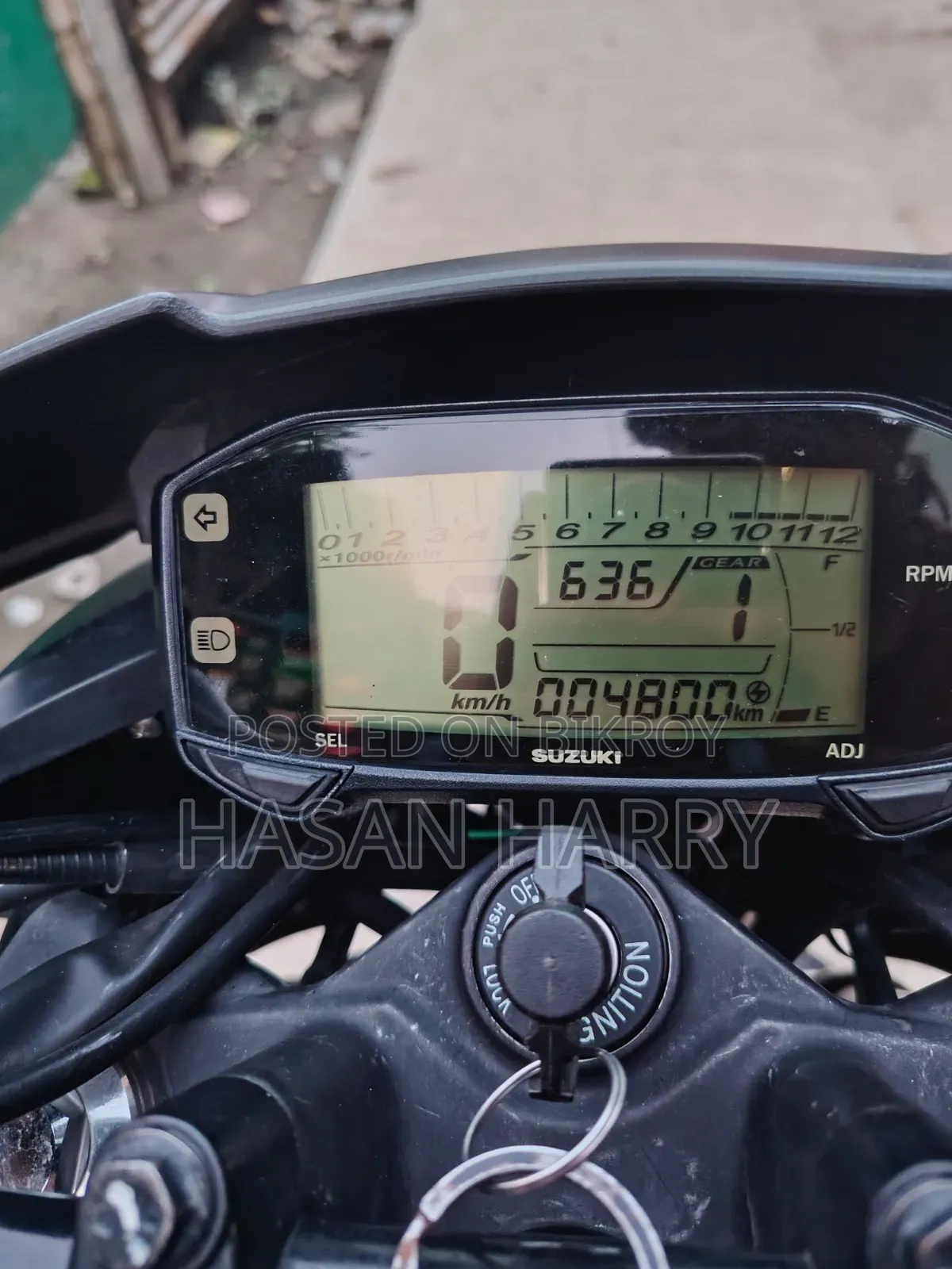 New Suzuki Gixxer Monotone 2025 Black