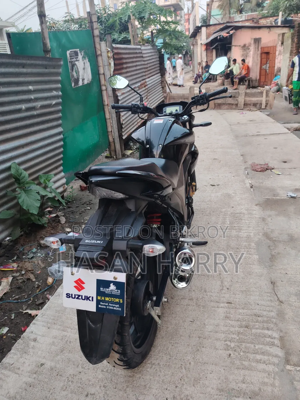 New Suzuki Gixxer Monotone 2025 Black