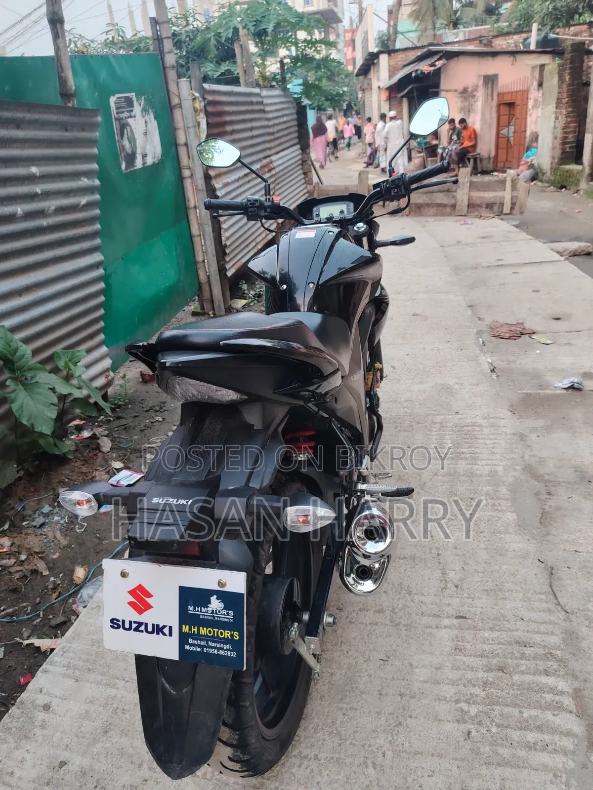 New Suzuki Gixxer Monotone 2025 Black