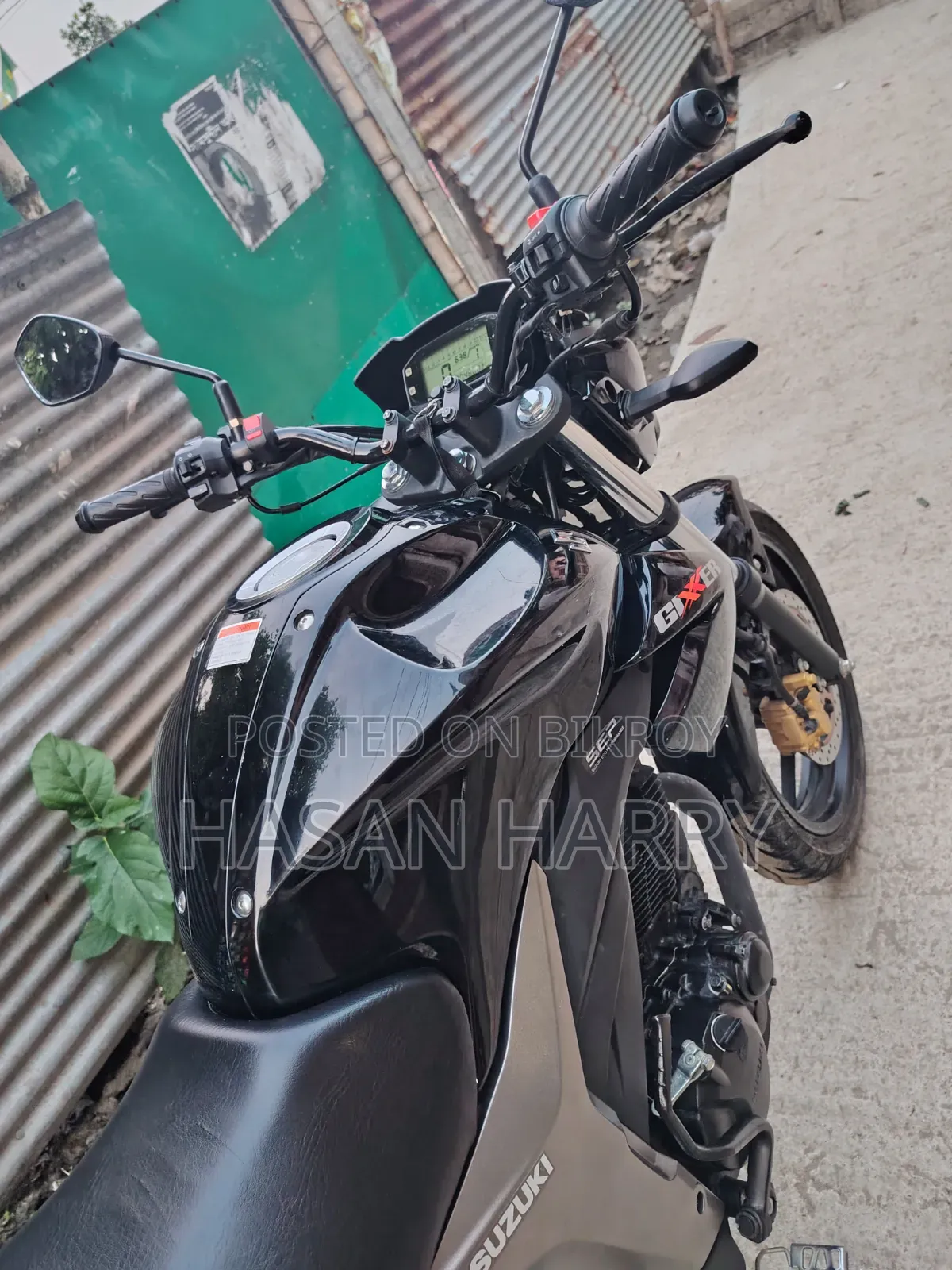 New Suzuki Gixxer Monotone 2025 Black