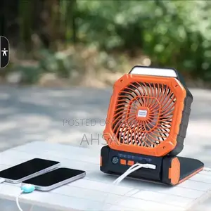 সোলার রিচার্জেবল ফ্যান