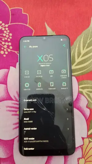 Infinix Hot 11 Play 64 GB Blue