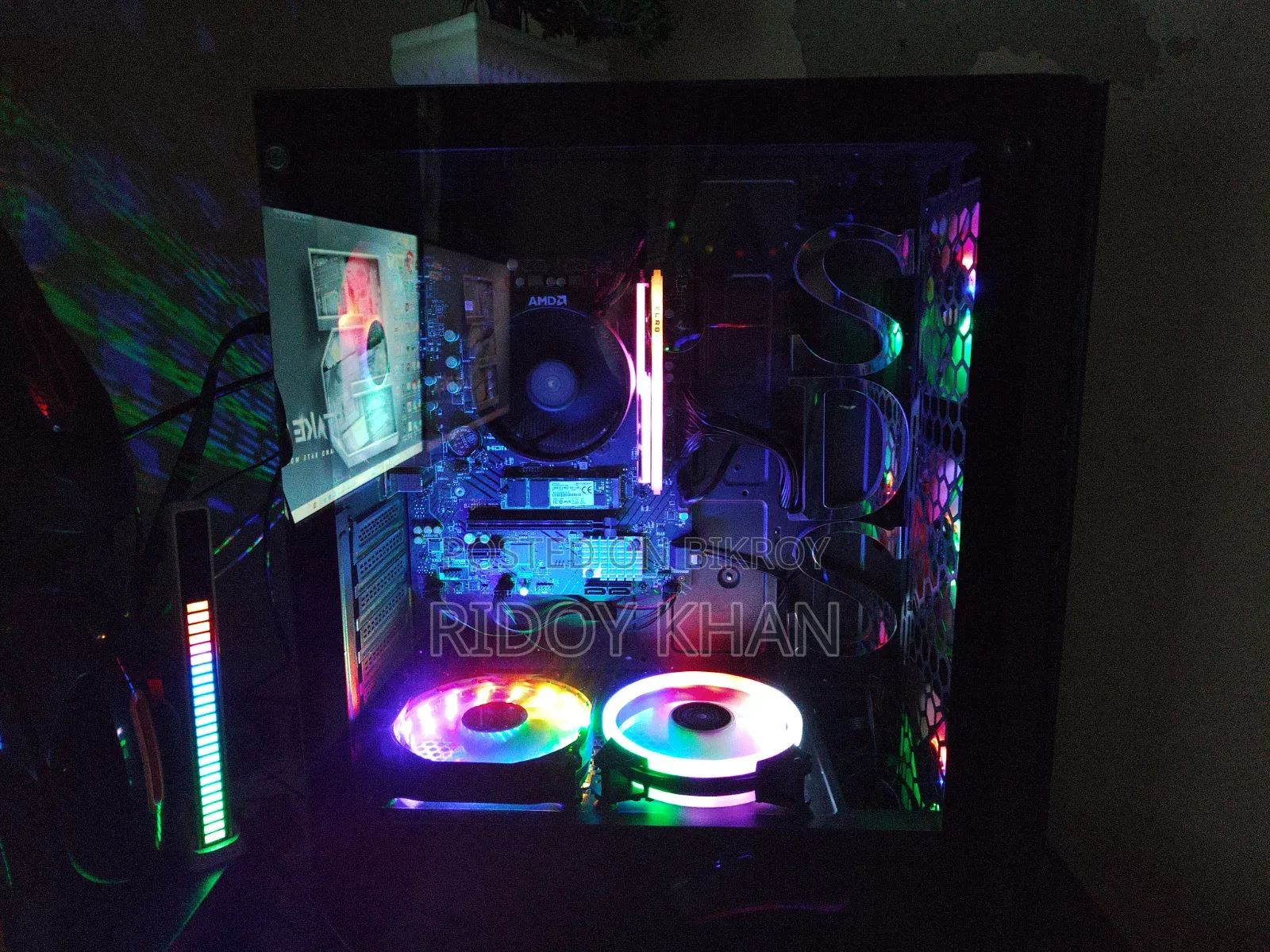 Desktop Computer 16GB AMD Ryzen 3 HDD+SSD 256GB