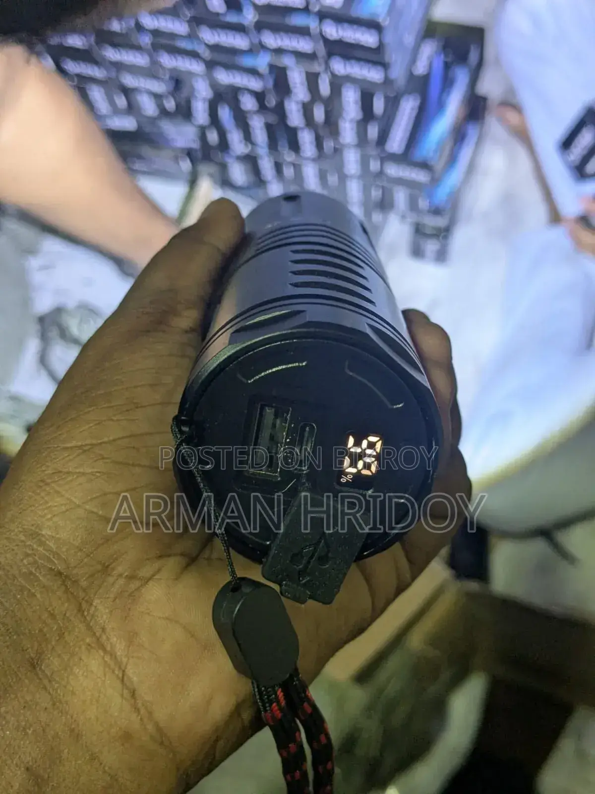 সুপার পাওয়ার টর্চ লাইট - ৫০০০০ এমএএইচ